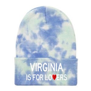 Virginia Is For The Lovers Gift Tie Dye 12in Knit Beanie