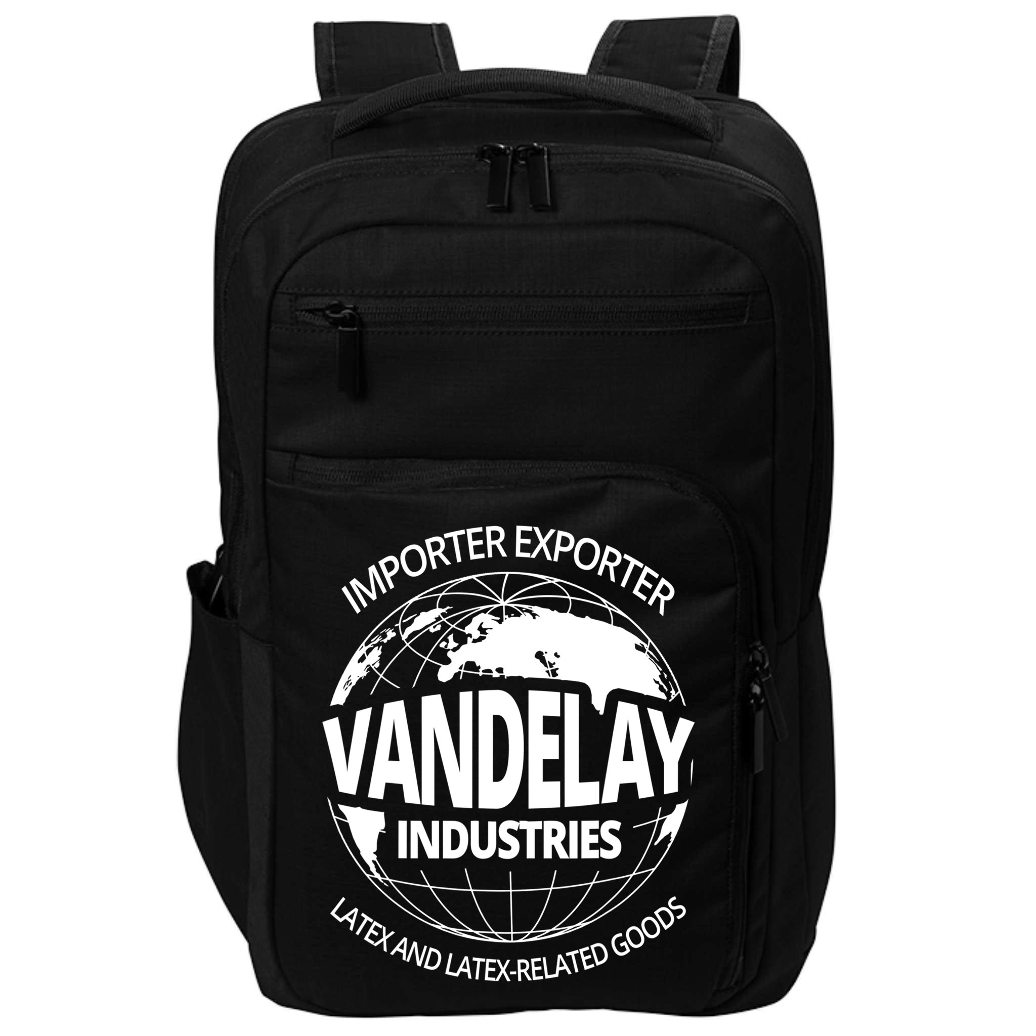 Vandelay Industries Gift LatexRelated Goods Novelty Gift Impact Tech Backpack