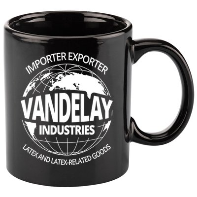 Vandelay Industries Gift LatexRelated Goods Novelty Gift 11oz C Handle Ceramic Mug
