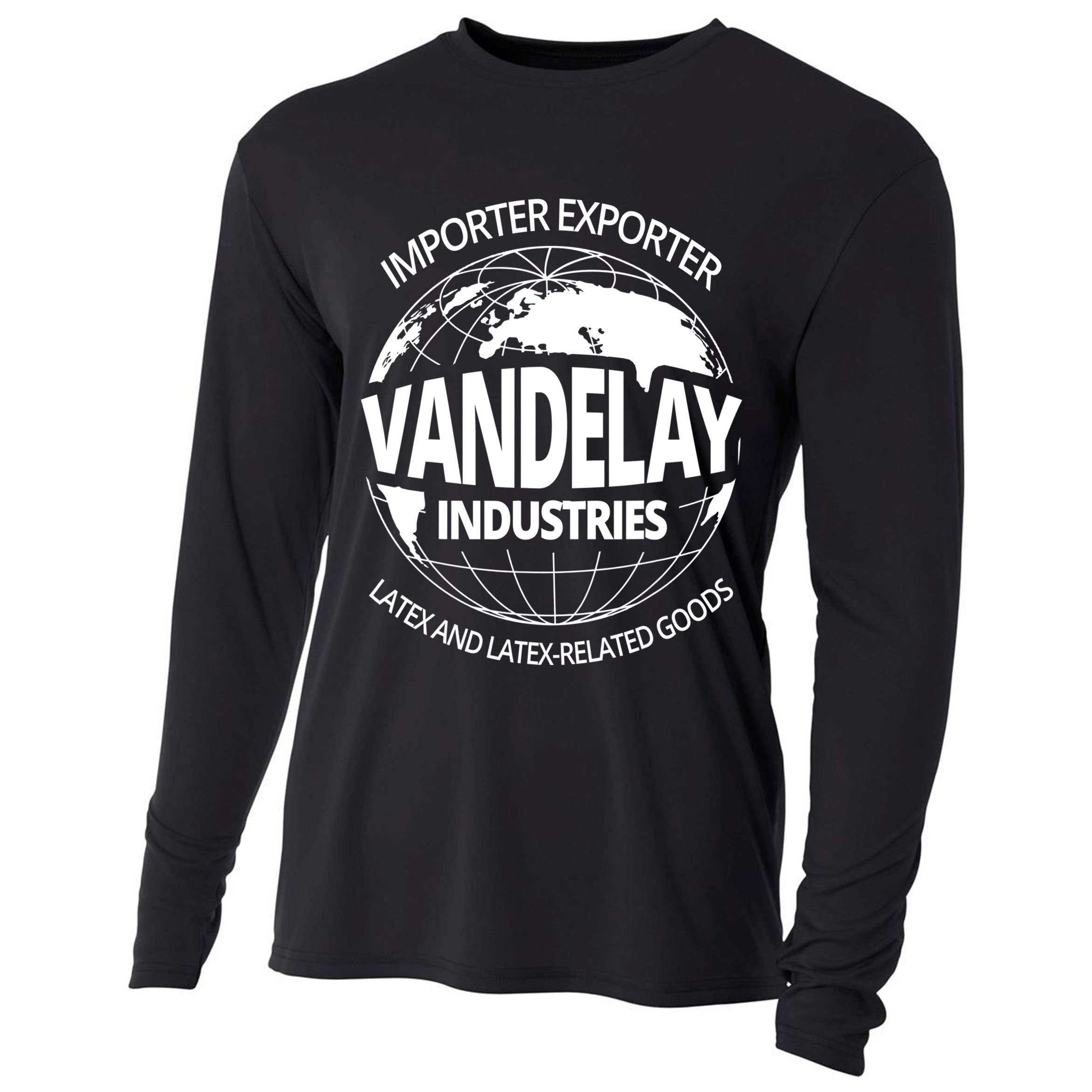 Vandelay Industries Gift LatexRelated Goods Novelty Gift Cooling Performance Long Sleeve Crew