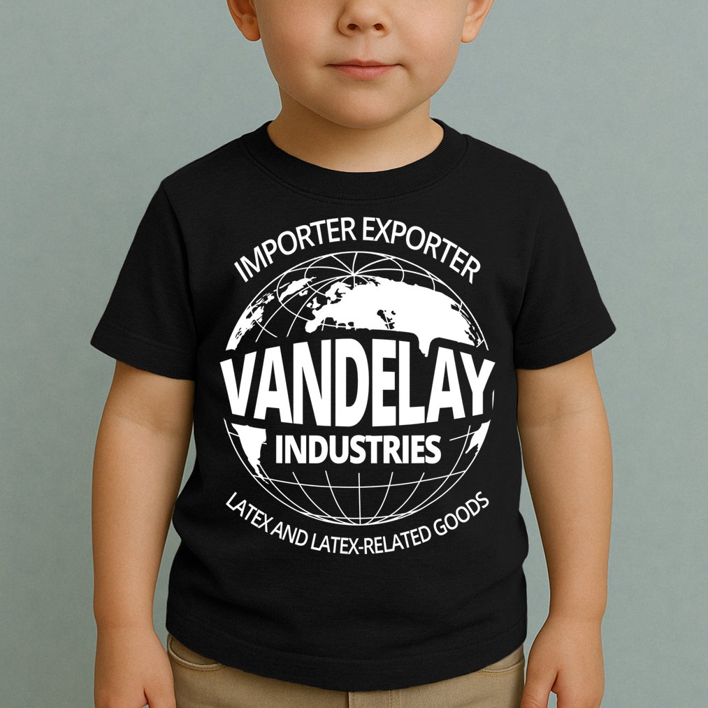 Vandelay Industries Gift LatexRelated Goods Novelty Gift Toddler T-Shirt