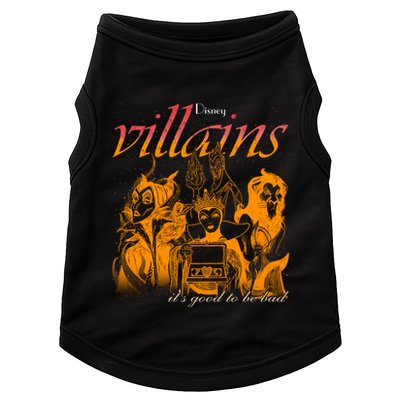 Villains Its Good To Be Bad Retro Maleficent Evil Queen Hades Jafa Doggie Tank