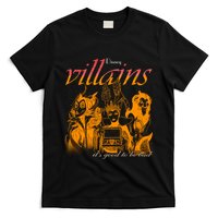 Villains Its Good To Be Bad Retro Maleficent Evil Queen Hades Jafa T-Shirt