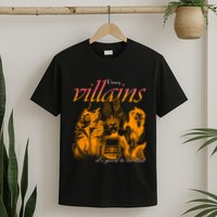 Villains Its Good To Be Bad Retro Maleficent Evil Queen Hades Jafa T-Shirt