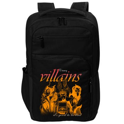 Villains Its Good To Be Bad Retro Maleficent Evil Queen Hades Jafa Impact Tech Backpack