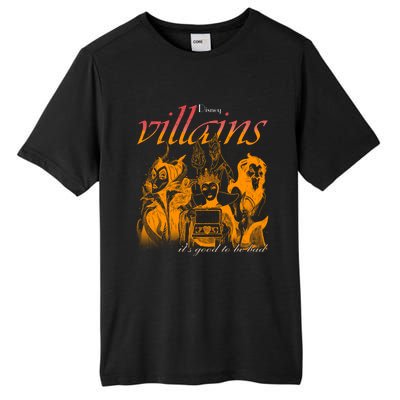 Villains Its Good To Be Bad Retro Maleficent Evil Queen Hades Jafa Tall Fusion ChromaSoft Performance T-Shirt