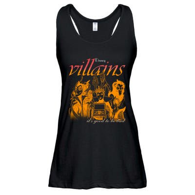 Villains Its Good To Be Bad Retro Maleficent Evil Queen Hades Jafa Ladies Essential Flowy Tank