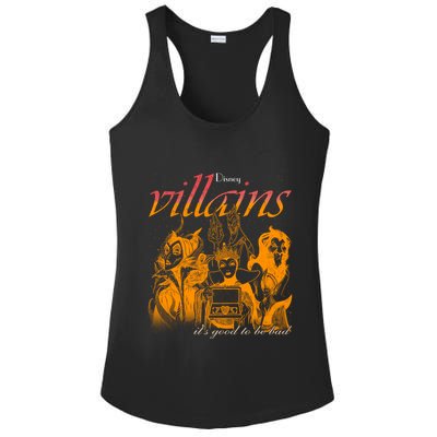 Villains Its Good To Be Bad Retro Maleficent Evil Queen Hades Jafa Ladies PosiCharge Competitor Racerback Tank