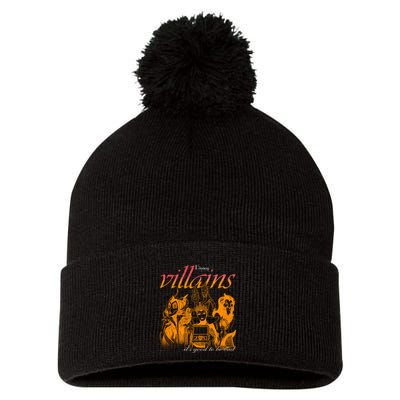 Villains Its Good To Be Bad Retro Maleficent Evil Queen Hades Jafa Pom Pom 12in Knit Beanie