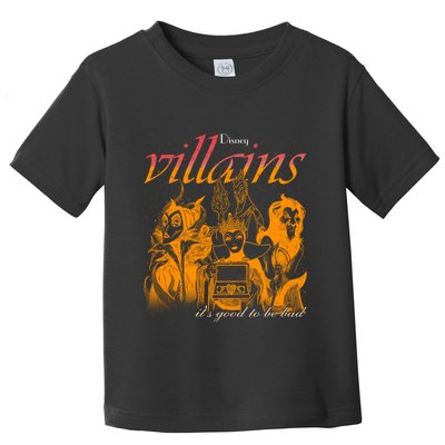 Villains Its Good To Be Bad Retro Maleficent Evil Queen Hades Jafa Toddler T-Shirt