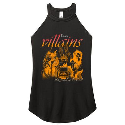Villains Its Good To Be Bad Retro Maleficent Evil Queen Hades Jafa Women's Perfect Tri Rocker Tank