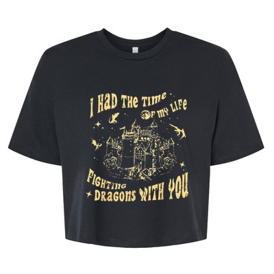 Vintage I Had The Time Of My Life Fighting Dragons With You Bella+Canvas Jersey Crop Tee