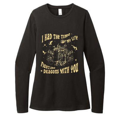 Vintage I Had The Time Of My Life Fighting Dragons With You Womens CVC Long Sleeve Shirt