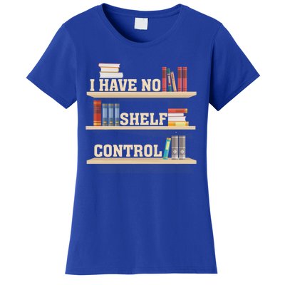 Vintage I Have No Shelf Control Cool Gift Bookself Gift Women's T-Shirt