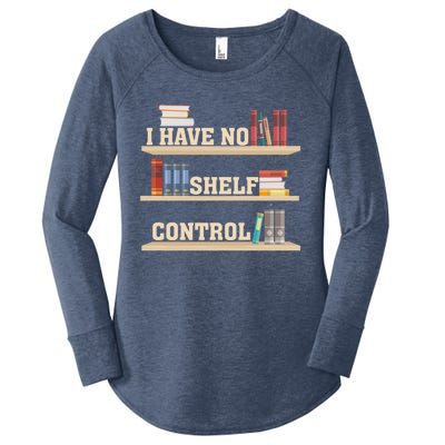 Vintage I Have No Shelf Control Cool Gift Bookself Gift Women's Perfect Tri Tunic Long Sleeve Shirt