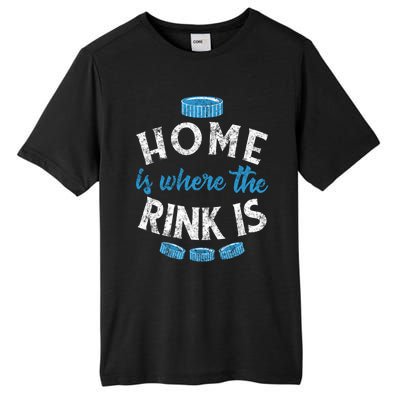 Vintage Ice Hockey Quote Mom Dad Player Fan Gift Tall Fusion ChromaSoft Performance T-Shirt