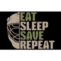 Vintage Ice Hockey Goalie Bumper Sticker