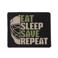 Vintage Ice Hockey Goalie Mousepad