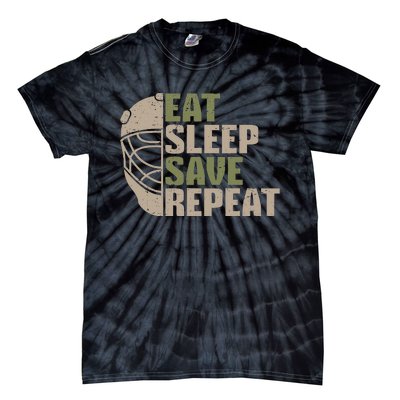 Vintage Ice Hockey Goalie Tie-Dye T-Shirt