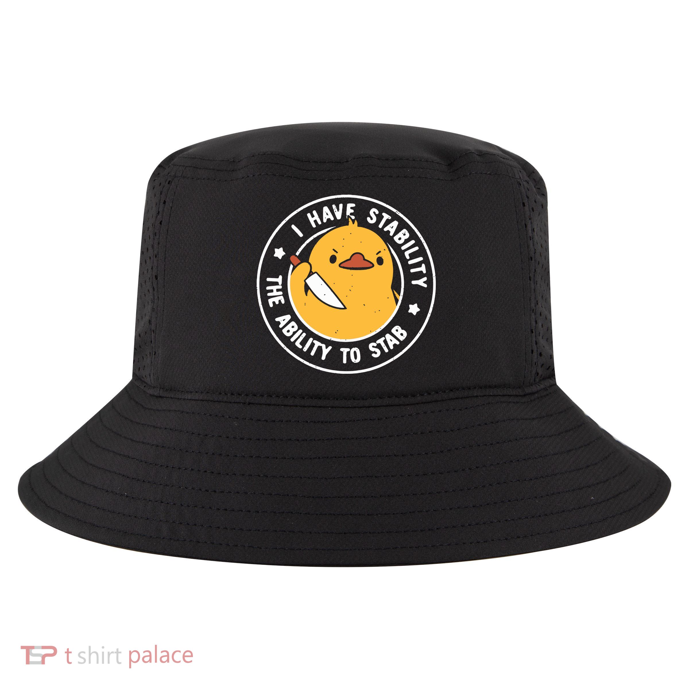 Vintage I Have Stability The Ability To Stab Cool Comfort Performance Bucket Hat