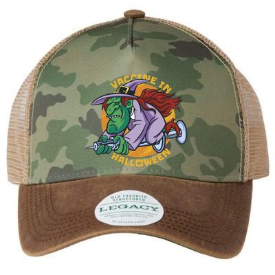Vaccine In Halloween Witch Legacy Tie Dye Trucker Hat