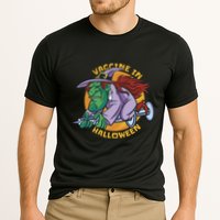 Vaccine In Halloween Witch Cooling Performance Crew T-Shirt