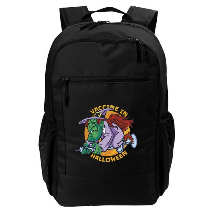 Vaccine In Halloween Witch Backpack
