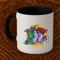 Vaccine In Halloween Witch Mug