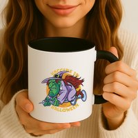 Vaccine In Halloween Witch Mug