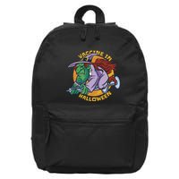 Vaccine In Halloween Witch 16 in Basic Backpack