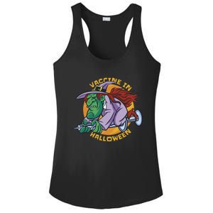 Vaccine In Halloween Witch Ladies PosiCharge Competitor Racerback Tank