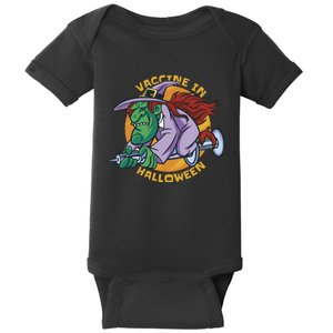 Vaccine In Halloween Witch Baby Bodysuit