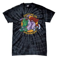 Vaccine In Halloween Witch Tie-Dye T-Shirt