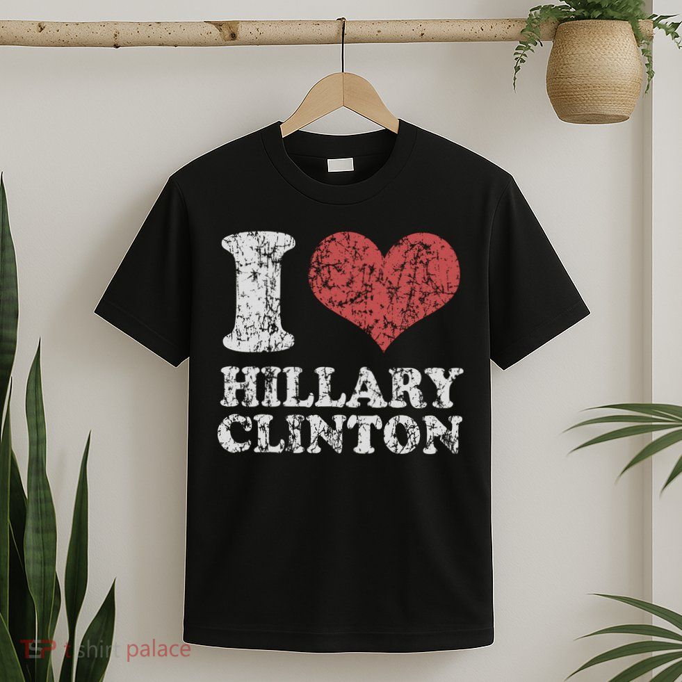Vintage I Heart Hillary Clinton T-Shirt