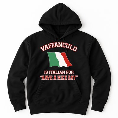 Vaffanculo Is Italian For Have A Nice Day Hoodie