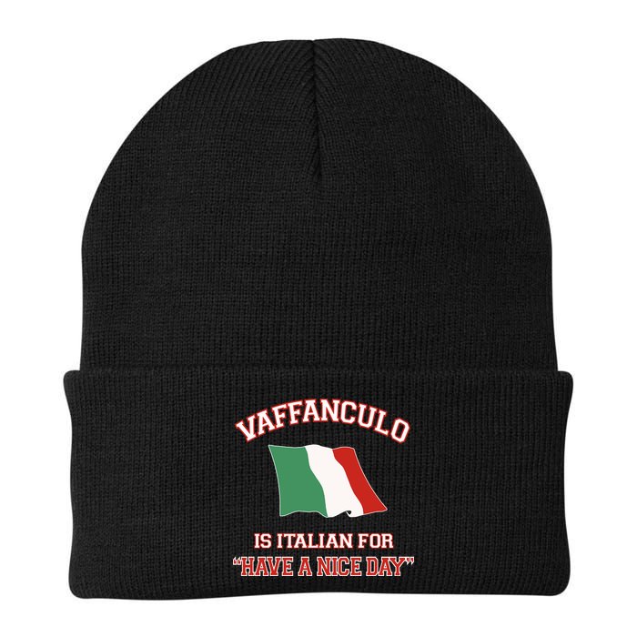 Vaffanculo Is Italian For Have A Nice Day Beanie