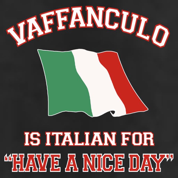 Vaffanculo Is Italian For Have A Nice Day Microfiber Hand Towel