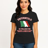 Vaffanculo Is Italian For Have A Nice Day Womens T-Shirt