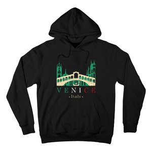 Venice Italy Iconic Gondola Rialto Bridge Ponte Di Rialto Hoodie