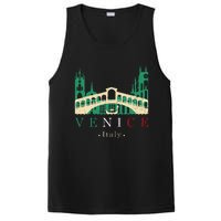 Venice Italy Iconic Gondola Rialto Bridge Ponte Di Rialto PosiCharge Competitor Tank