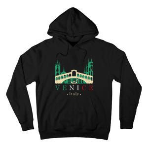 Venice Italy Iconic Gondola Rialto Bridge Ponte Di Rialto Tall Hoodie