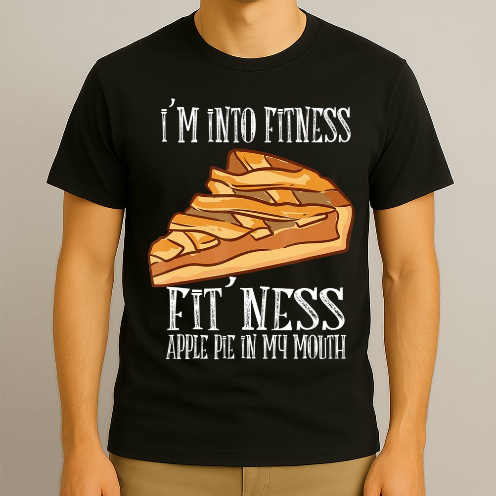 Vintage I'm Into Fitness Fit' Ness Apple Pie In My Mouth T-Shirt