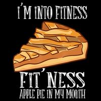 Vintage I'm Into Fitness Fit' Ness Apple Pie In My Mouth T-Shirt