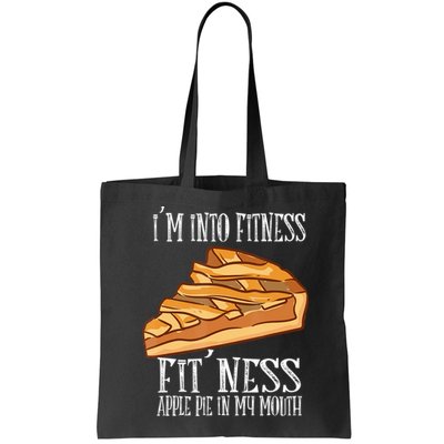 Vintage I'm Into Fitness Fit' Ness Apple Pie In My Mouth Bag