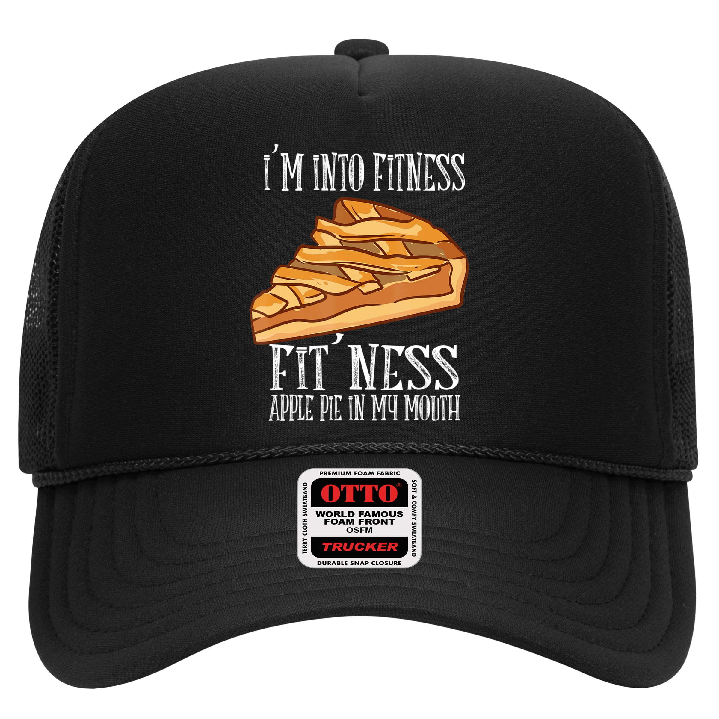 Vintage I'm Into Fitness Fit' Ness Apple Pie In My Mouth Hat