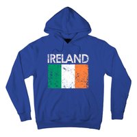 Vintage Ireland Irish Flag Pride Gift Cool Gift Hoodie