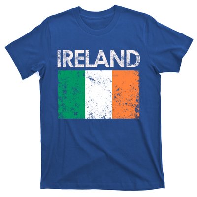 Vintage Ireland Irish Flag Pride Gift Cool Gift T-Shirt