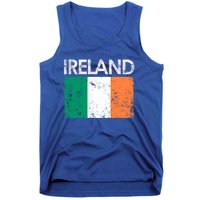 Vintage Ireland Irish Flag Pride Gift Cool Gift Tank Top