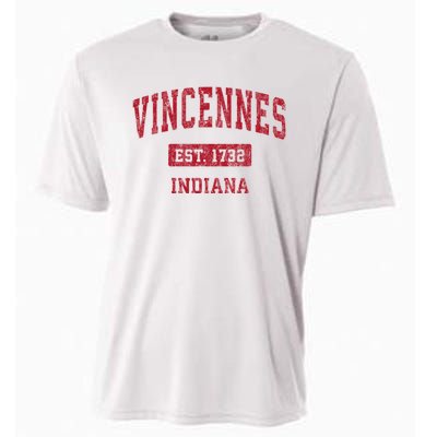 Vincennes Indiana In Vintage Sports Cooling Performance Crew T-Shirt