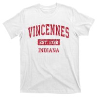 Vincennes Indiana In Vintage Sports T-Shirt